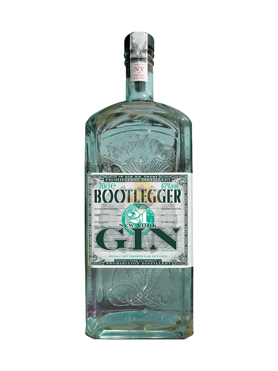 Bootlegger Gin 21 New York 47° Gin Bootlegger