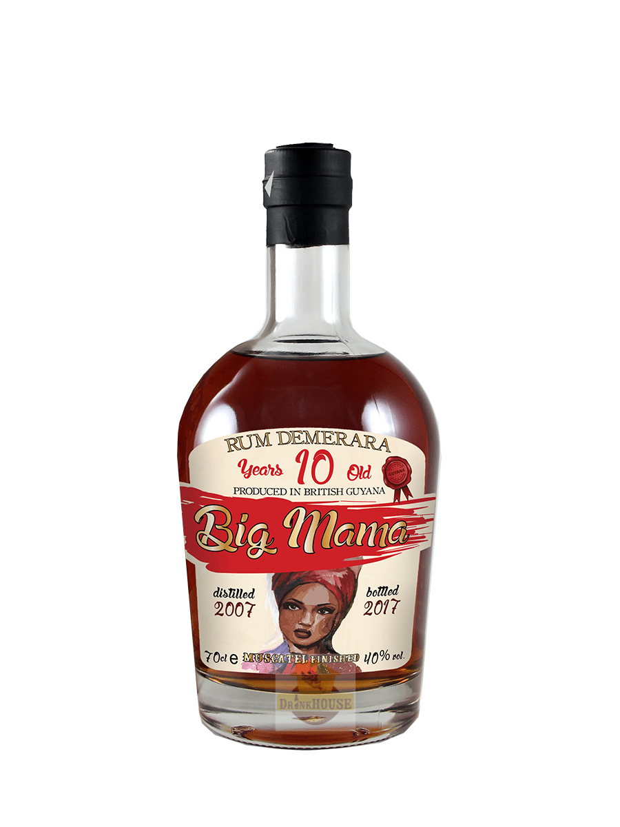 BIG MAMA 10 Y.O. MUSCATEL FINISHED 40° Rum Big Mama
