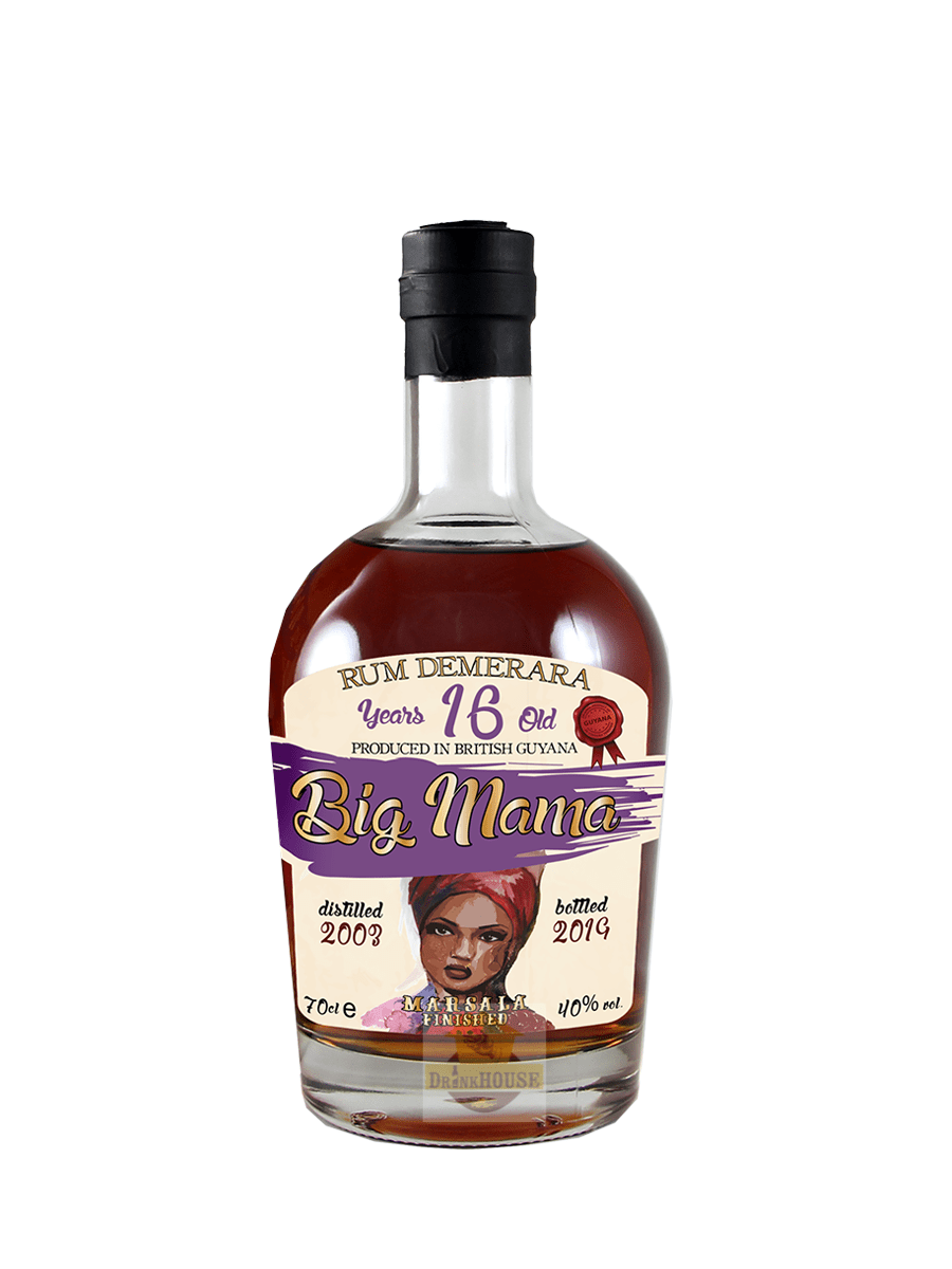 BIG MAMA 16 Y.O. MARSALA FINISHED 40° Rum Big Mama