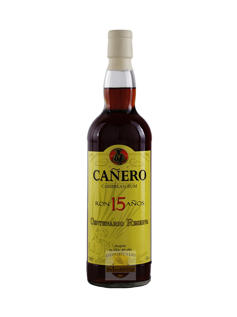 CAÑERO 15 AÑOS 43° Rum Ron Cañero