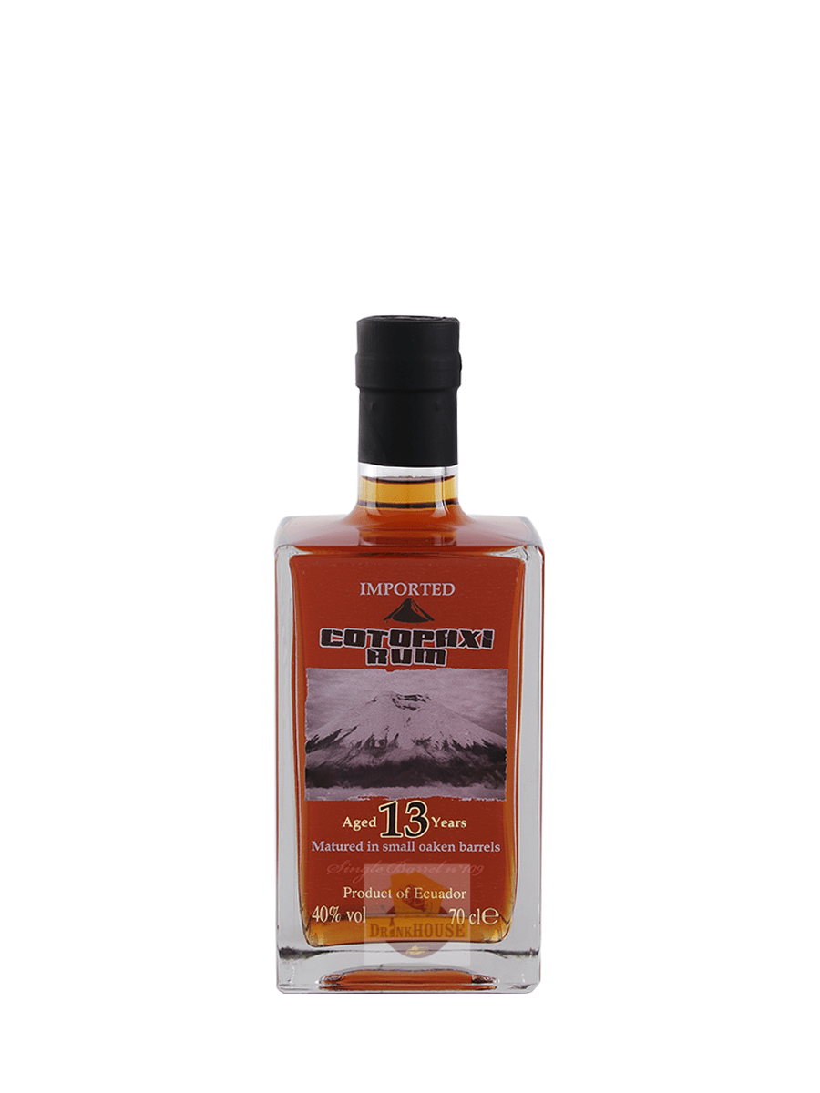 COTOPAXI 13 Years Old 40° Rum Cotopaxy
