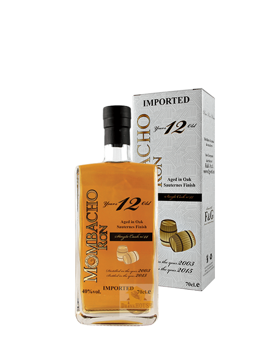MOMBACHO 12 Y.O. SAUTERNES FINISH SINGLE CASK N°44 40° Rum Mombacho