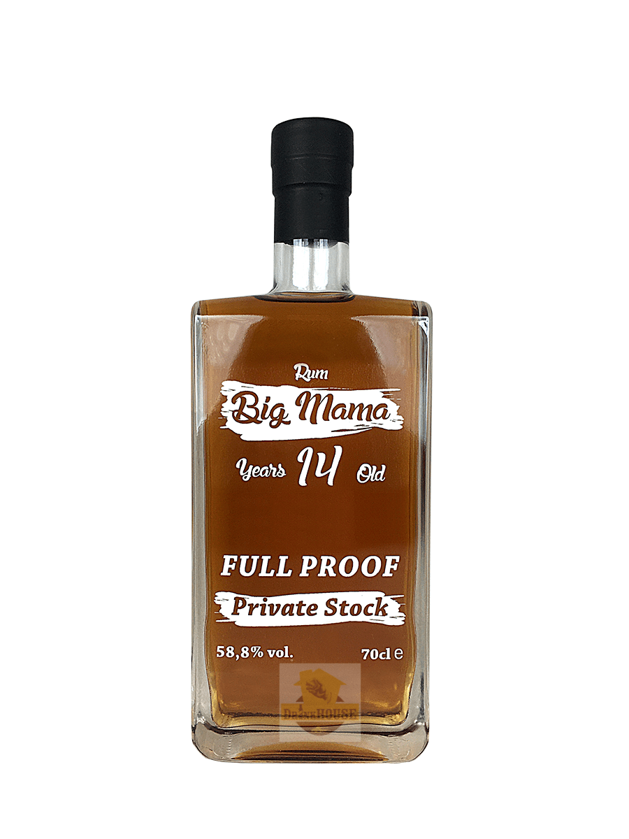 BIG MAMA 14 Y.O. PRIVATE STOCK FULL PROOF 58,8° Rum Big Mama
