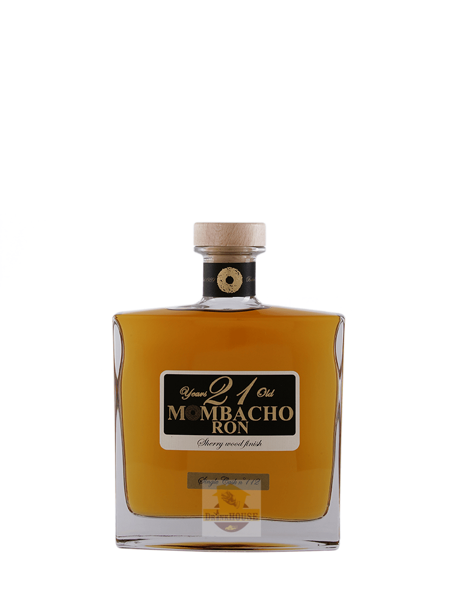 MOMBACHO 21 Years Old SHERRY WOOD FINISH 43° Rum Mombacho