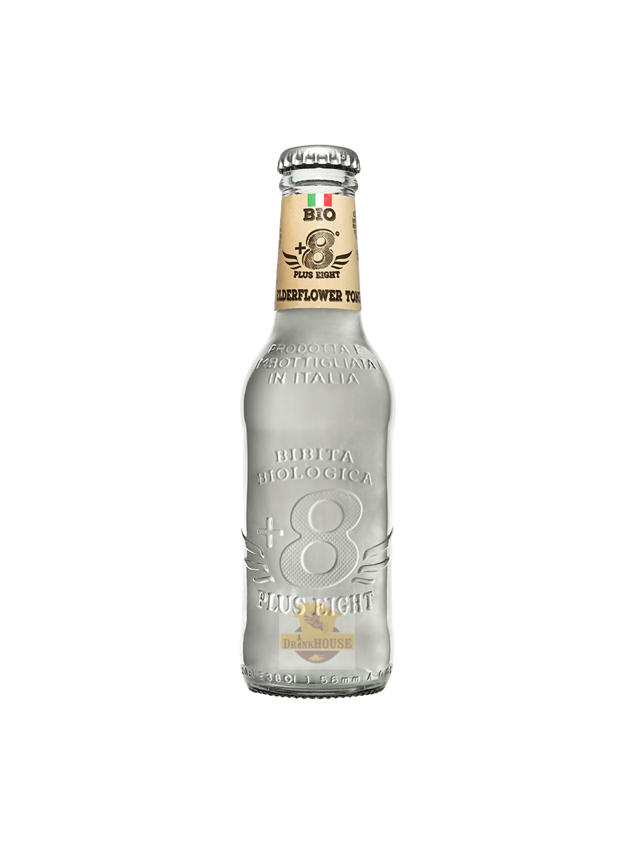 PLUS EIGHT ELDERFLOWER TONIC BIO PREMIUM Elderflower Tonic Water Plus Eight