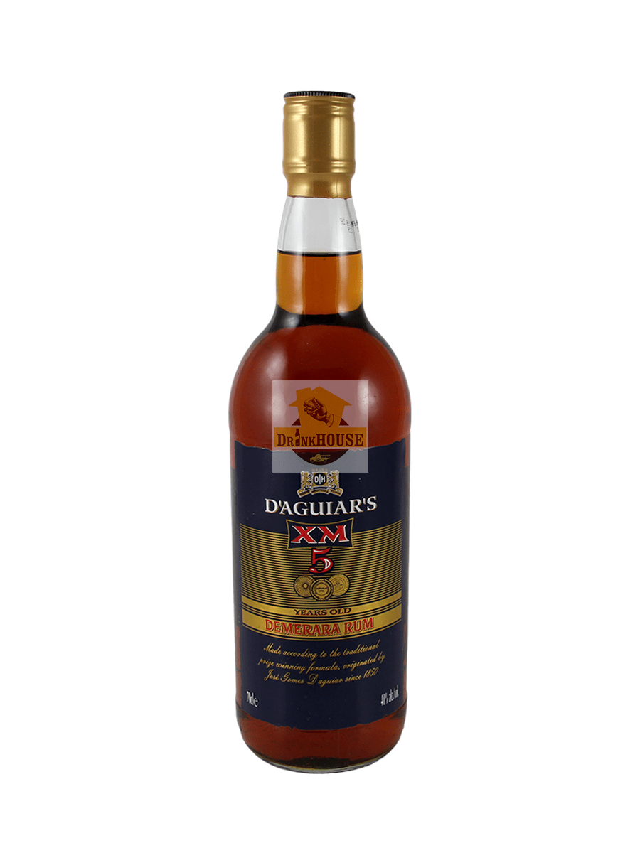 XM 5 Y.O. DEMERARA RUM 40° Rum www.xmrumguyana.com