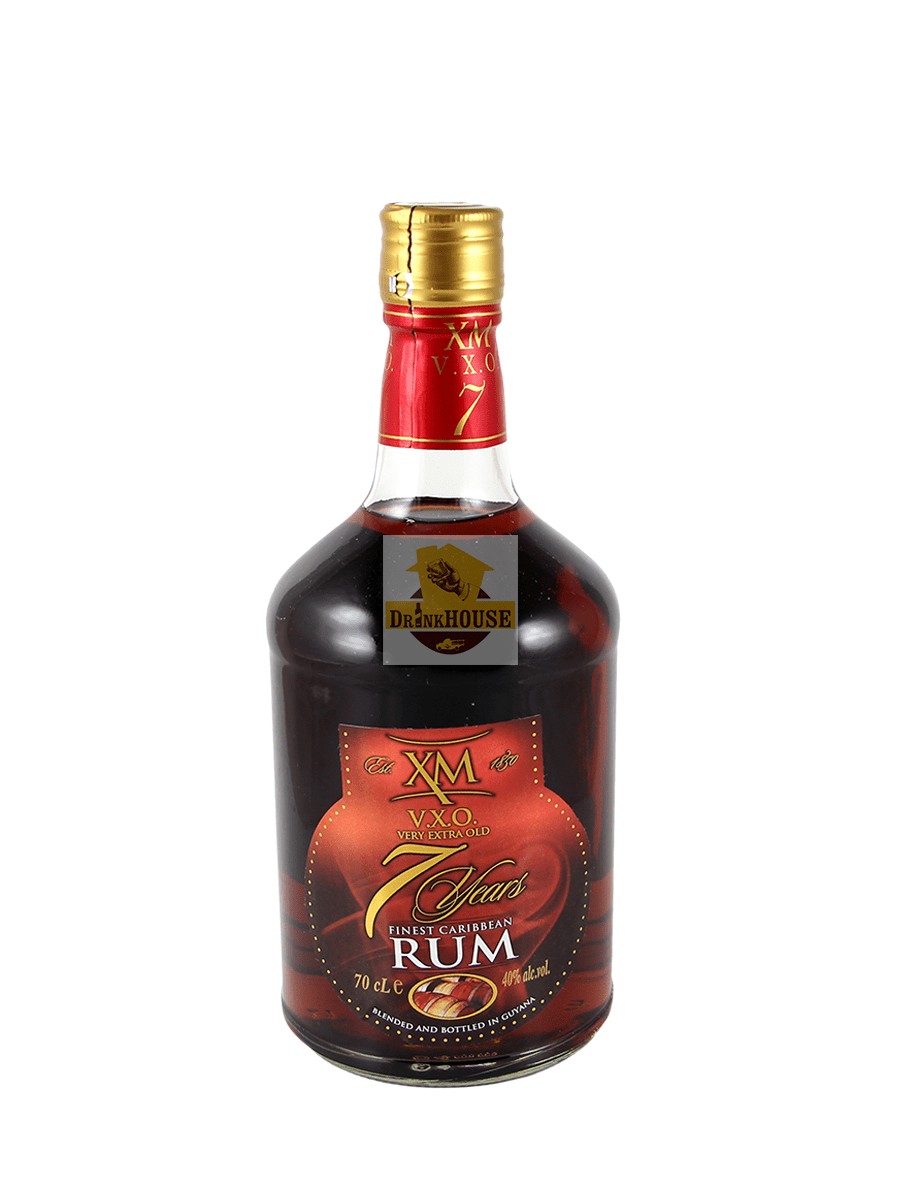XM 7 Y.O. VERY EXTRA OLD RUM 40° Rum www.xmrumguyana.com