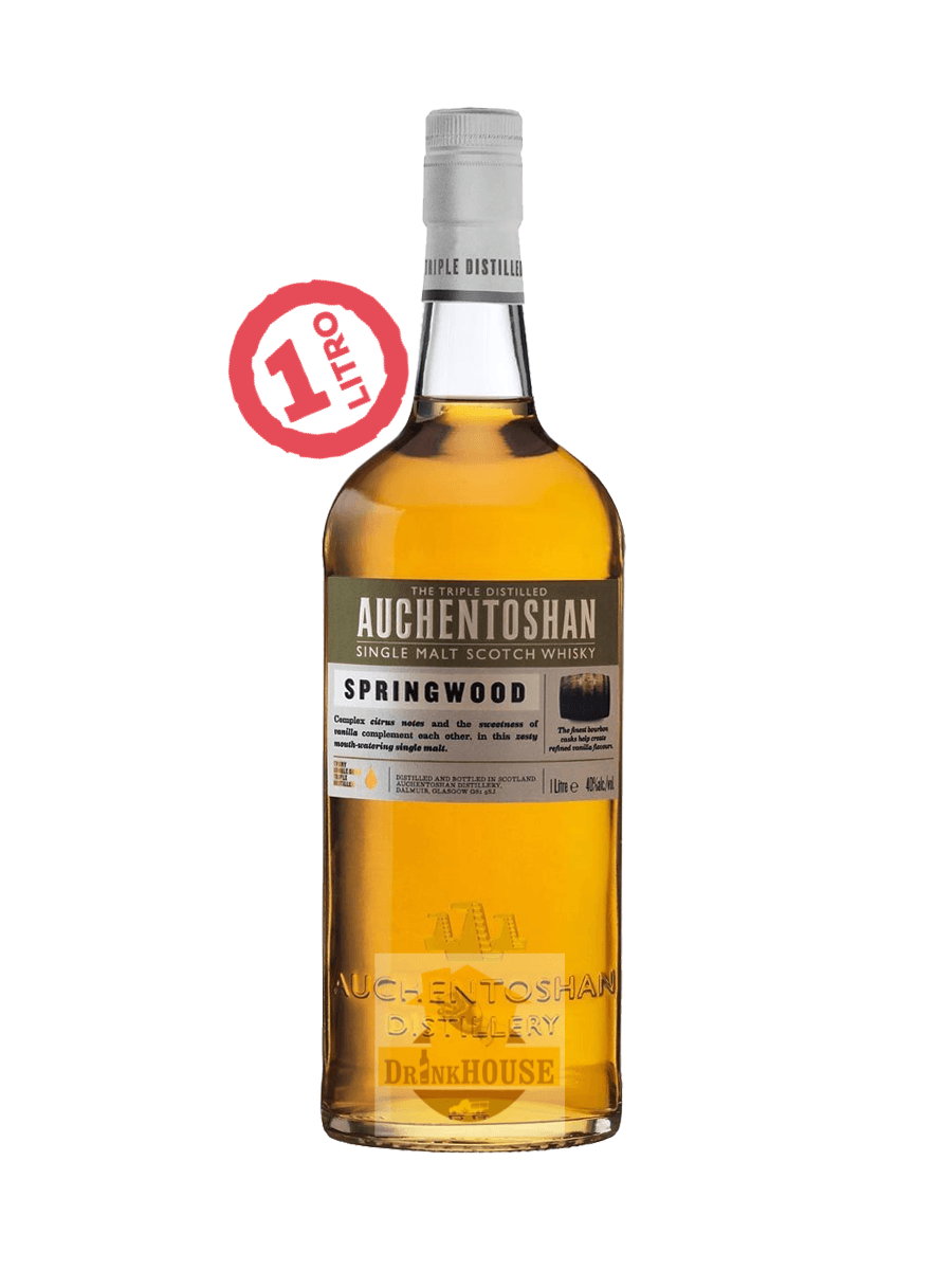 Auchentoshan Springwood Single Malt Whisky 1 Litro 40° Whisky Auchentoshan