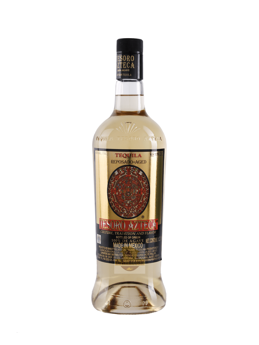 TEQUILA 1921 TESORO AZTECA REPOSADO 1 LITRO 40° Tequila Finest Drink House