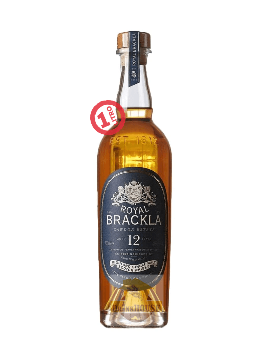 Royal Brackla 12 Yo Highland Single Malt Scotch Whisky 1 Litro 40° Whisky Finest Drink House