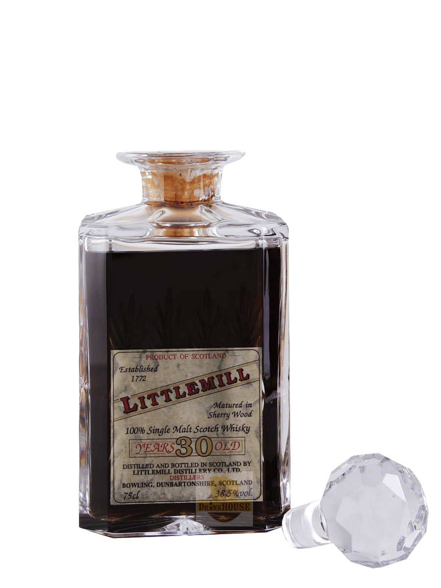 LITTLEMILL 30 Y.O. SINGLE MALT SCOTCH WHISKY 38,5° Finest Drink House