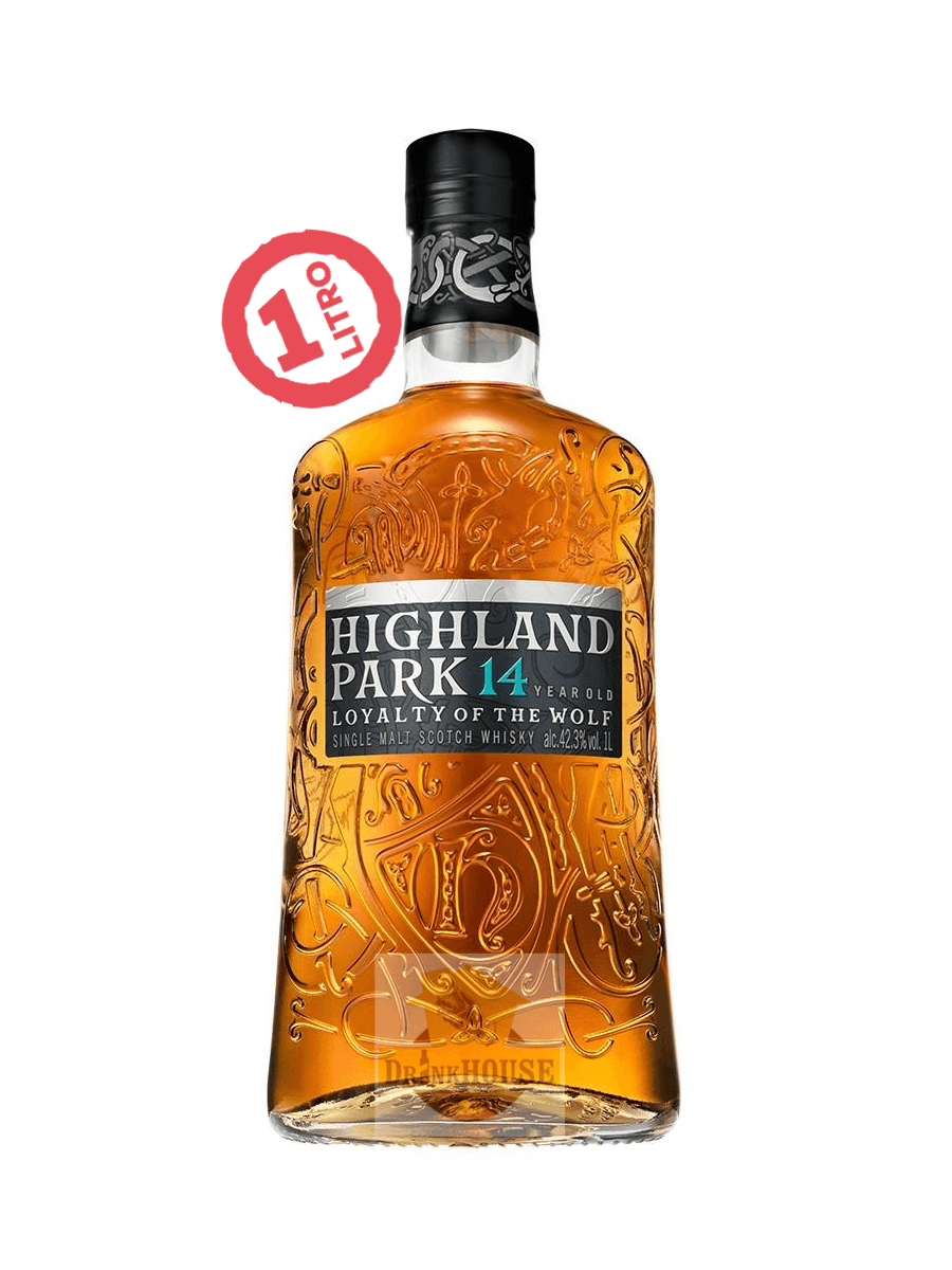 Highland Park "loyalty of The Wolf" Single Malt Scotch Whisky 1 Litro 42,3° Whisky Finest Drink House
